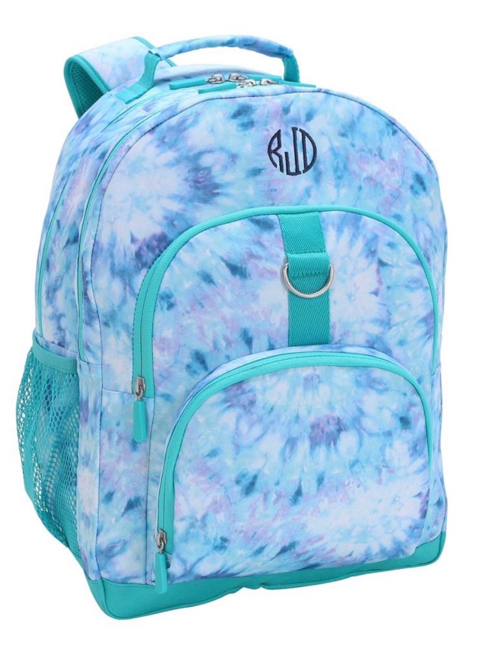 Pottery Barn Teen Aqua Tie-Dye Backpack with initial B